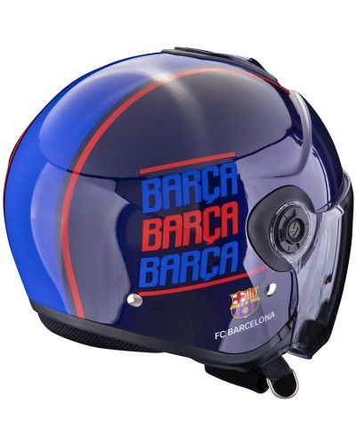 Motosikl dəbilqəsi Scorpion EXO-City II FC Barcelona Blue/Red, ölçü L