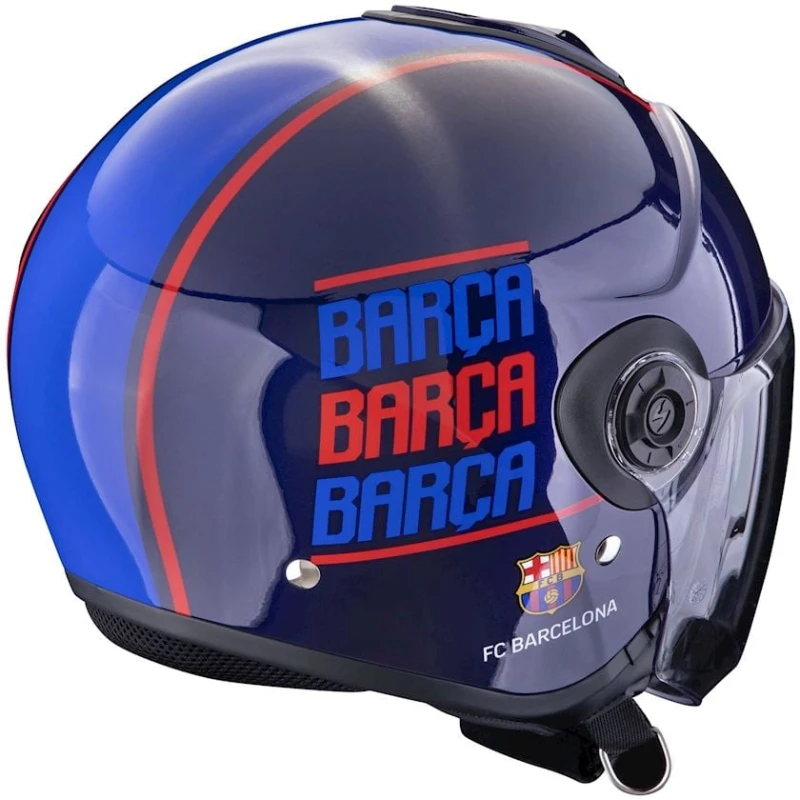 Motosikl dəbilqəsi Scorpion EXO-City II FC Barcelona Blue/Red, ölçü L Motosikl dəbilqəsi Scorpion EXO-City II FC Barcelona Blue/Red, ölçü L
