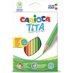 Rəngli karandaş dəsti Crayola Tita Scat, 36 rəng