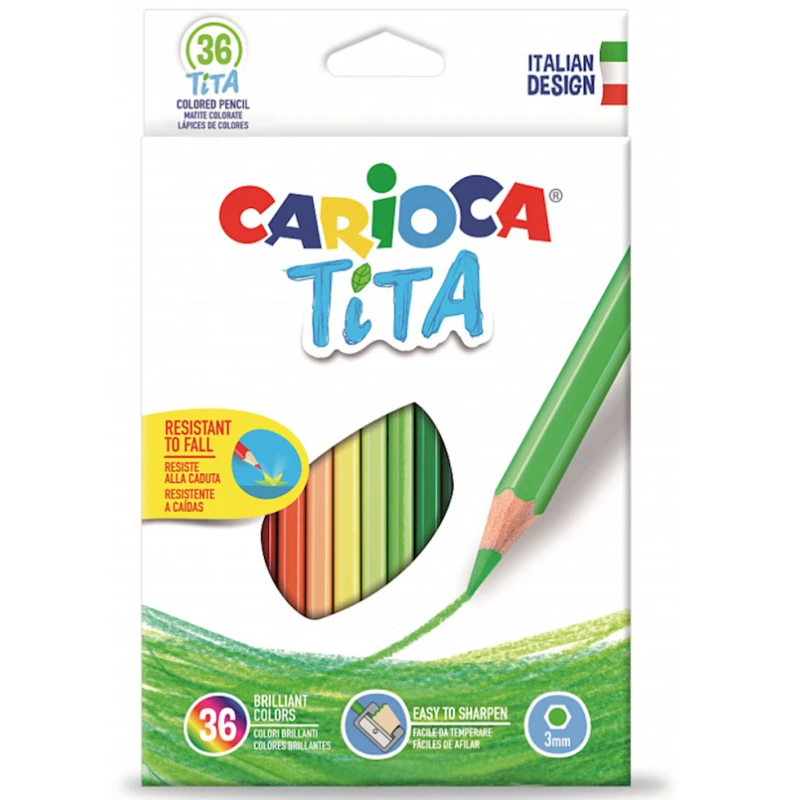 Цветные карандаши Crayola Tita Scat, 36 цветов Цветные карандаши Crayola Tita Scat, 36 цветов