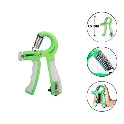 Espander 50 kq, sayğaclı, yaşıl