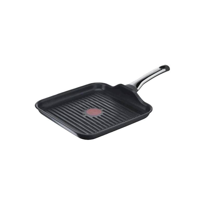Сковородка-гриль Tefal 1X Excellence, 26 см, алюминий, черная Сковородка-гриль Tefal 1X Excellence, 26 см, алюминий, черная