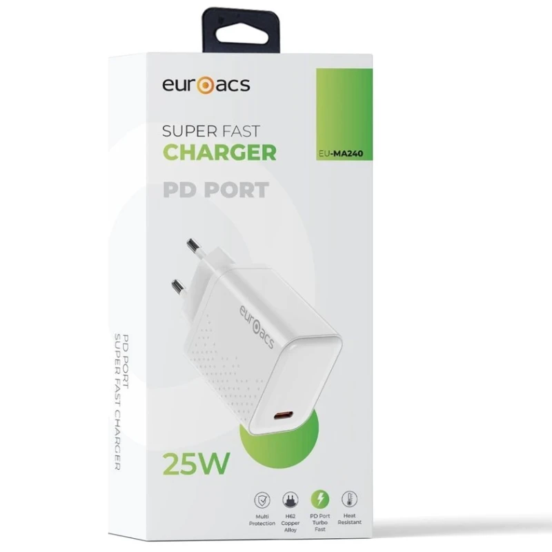 Şəbəkə enerji toplama cihazı Euroacs EU-MA240,25W, Ağ Şəbəkə enerji toplama cihazı Euroacs EU-MA240,25W, Ağ