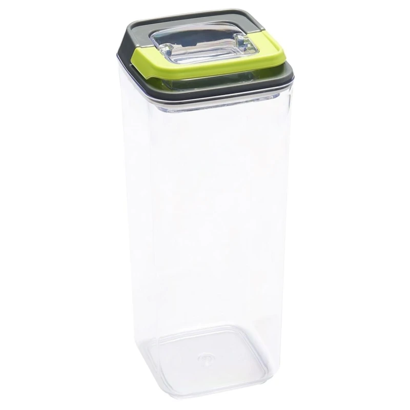 Контейнер для хранения продуктов Leggno, 1250 мл, 1 шт., 10.6х10.6х19.2 см, пластик, прозрачный Контейнер для хранения продуктов Leggno, 1250 мл, 1 шт., 10.6х10.6х19.2 см, пластик, прозрачный