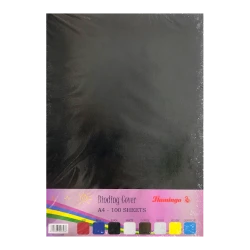 Обложка для переплета Flamingo А4, 100 шт, черный