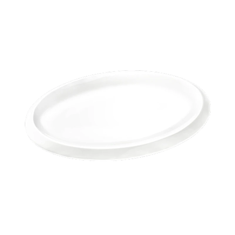Тарелка Wilmax Teona WL‑992639/A, овальная, 6 шт, 25.5 см, фарфор, белая