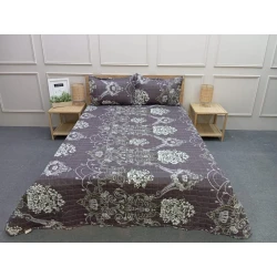 Покрывало с наволочками Evimmoda SHA-00006236, полутораспальный, разноцветный, покрывало 170х220 см, 1 шт наволочки 50х70 см