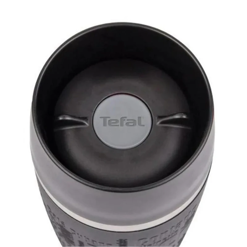 Термокружка Tefal Travel Mug, черная, нержавеющая сталь, 360 мл Термокружка Tefal Travel Mug, черная, нержавеющая сталь, 360 мл