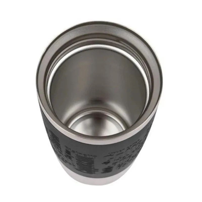 Термокружка Tefal Travel Mug, черная, нержавеющая сталь, 360 мл Термокружка Tefal Travel Mug, черная, нержавеющая сталь, 360 мл