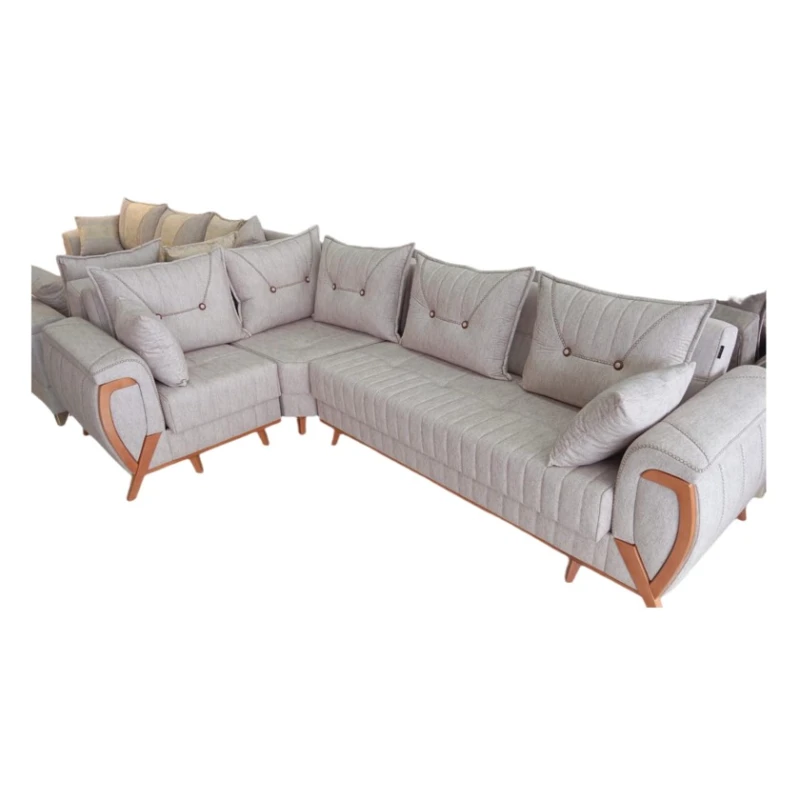 Угловой диван KS-16, кремовый, 300x200 см Угловой диван KS-16, кремовый, 300x200 см