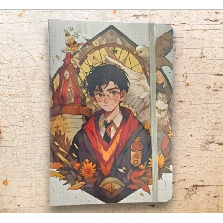 Bloknot Harry Potter Brown, 21x15 sm