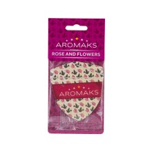 Ətirləndirici avtomobil üçün Aromaks Rose And Flowers, asılqan