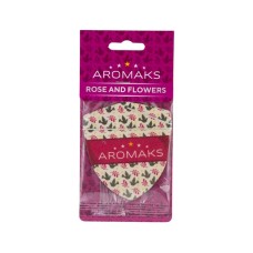 Ətirləndirici avtomobil üçün Aromaks Rose And Flowers, asılqan
