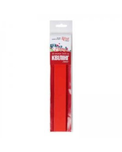 Kvillinq üçün kağız Rosa Talent №34 Гранат, 3x25 sm, 130 q/m², 50 zolaq