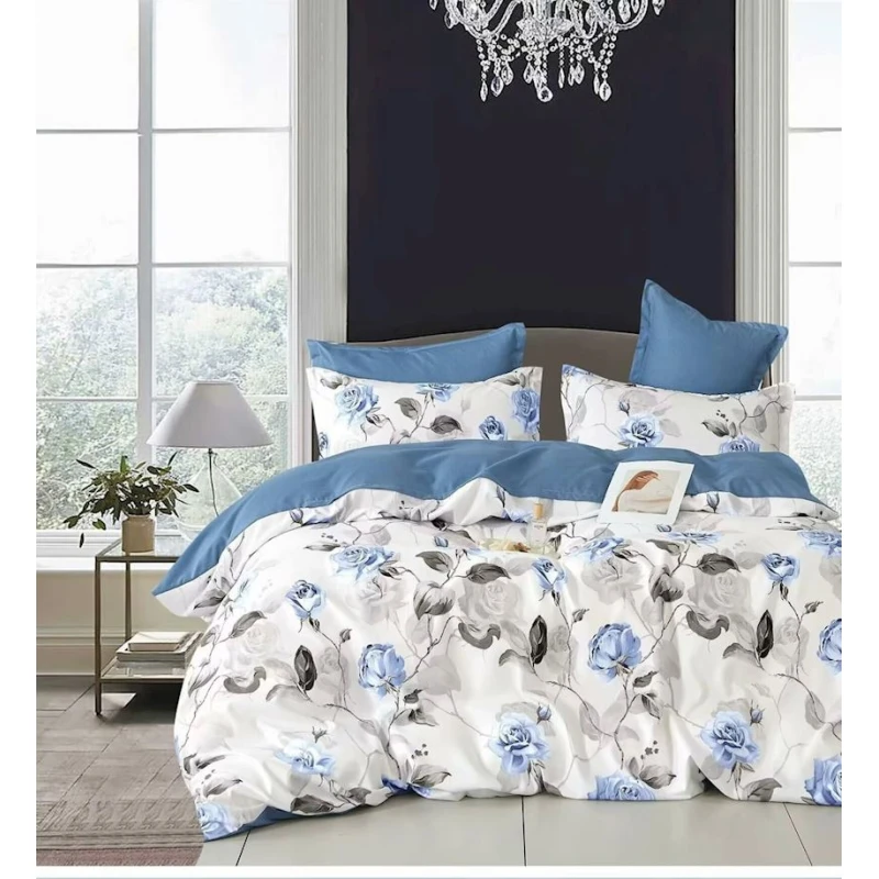 Yataq dəsti Zarina Home SHA-00003243, avro, rəngbərəng, ranfors, yorğan üzü 200x230 sm, mələfə 250x250 sm, yastıq üzü 50х70 sm/2 əd