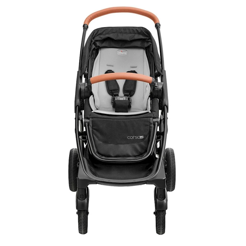 Детская коляска Chicco Corso LE Modular Stroller, черный