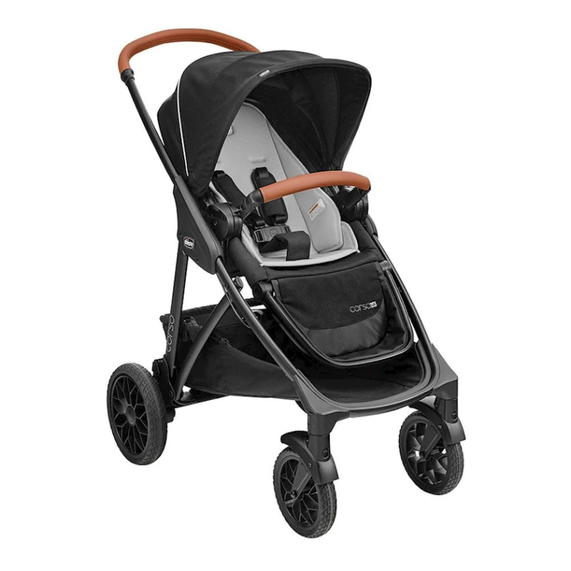 Детская коляска Chicco Corso LE Modular Stroller, черный