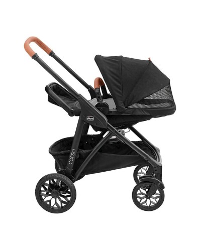 Uşaq arabası Chicco Corso LE Modular Stroller, qara