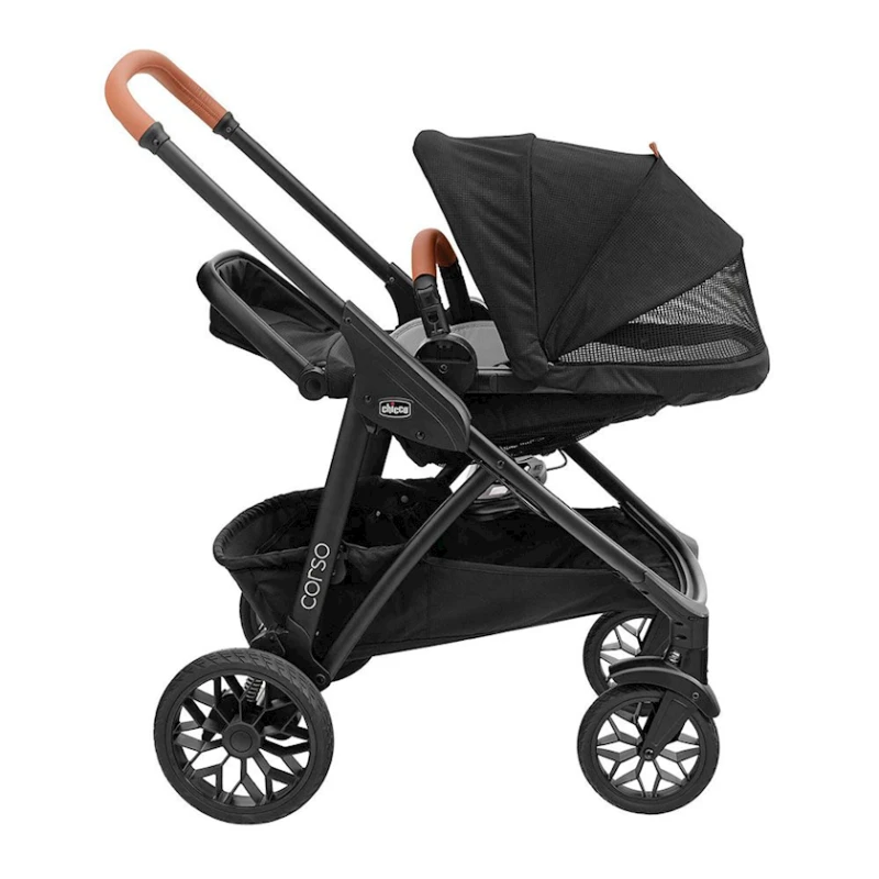Детская коляска Chicco Corso LE Modular Stroller, черный