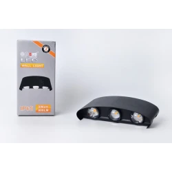 Настенный светильник IP65 BD3009, LED 9W. 900 лм