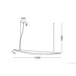 Люстра подвесная Lustore LSP357-WT