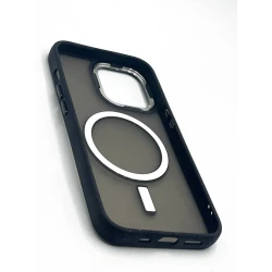Çexol Magsafe Apple iPhone 13 Pro üçün, Qara