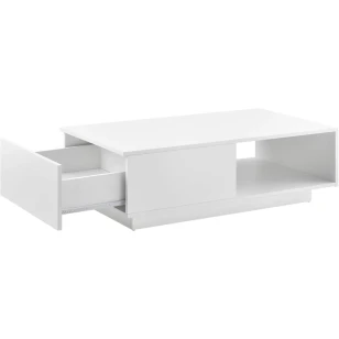 Журнальный стол ev_12116132, ламинат, белый, 95x55x31 см Журнальный стол ev_12116132, ламинат, белый, 95x55x31 см