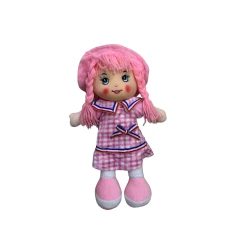 Мягкая игрушка Ezo 1034-2-3, текстиль, розовая, 35 см