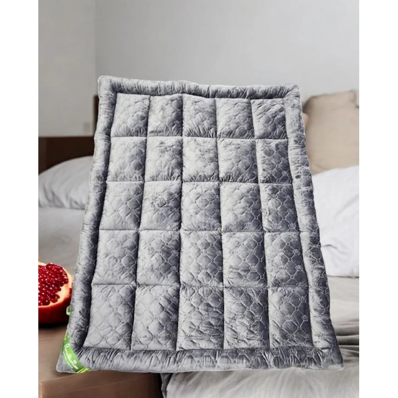 Döşək Narlı 000659, velür, boz, 160x200 sm Döşək Narlı 000659, velür, boz, 160x200 sm