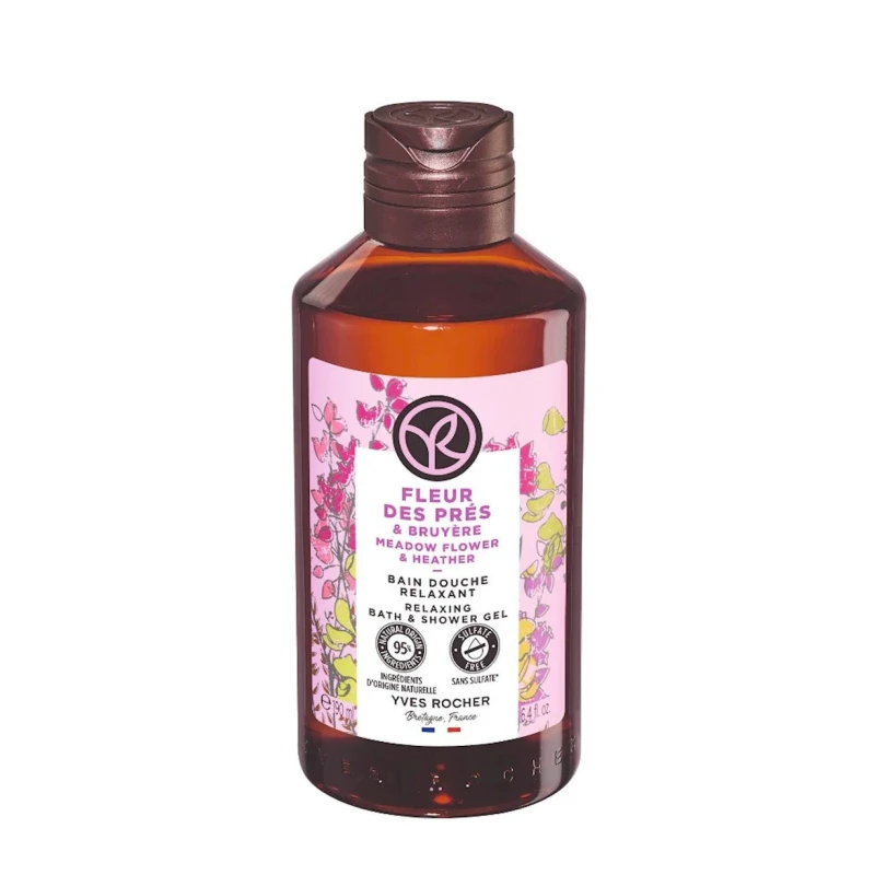 Гель для душа Yves Rocher Луговые цветы 200 мл