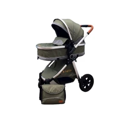 Çoxfunksiyalı uşaq arabası Kidilo V 91 yaşıl