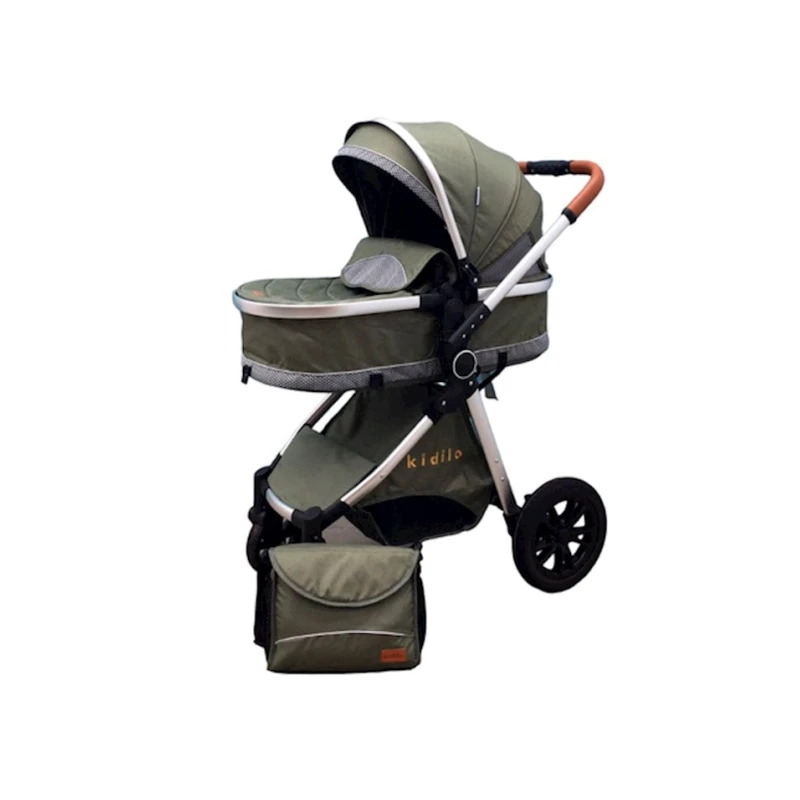 Çoxfunksiyalı uşaq arabası Kidilo V 91 yaşıl Çoxfunksiyalı uşaq arabası Kidilo V 91 yaşıl