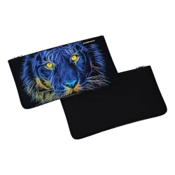Пенал-футляр Erich Krause Night Lion, черный Пенал-футляр Erich Krause Night Lion, черный