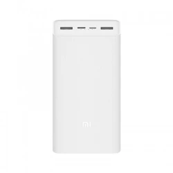 Внешний аккумулятор Xiaomi Mi Power Bank 3 PB3018ZM 30000 mAh, Белый