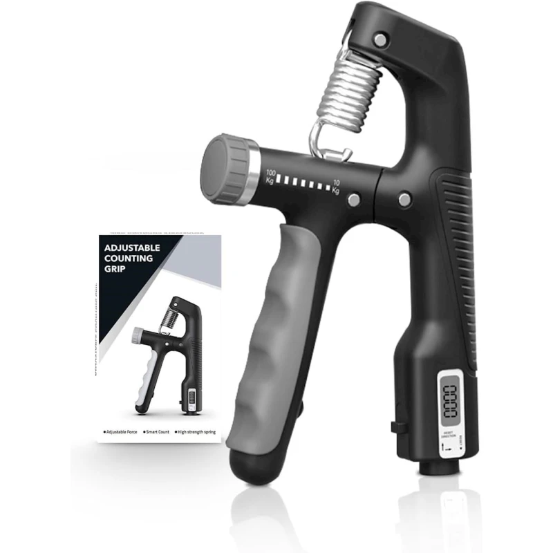 Bilək trenajoru GS0006, qara, 100 kq