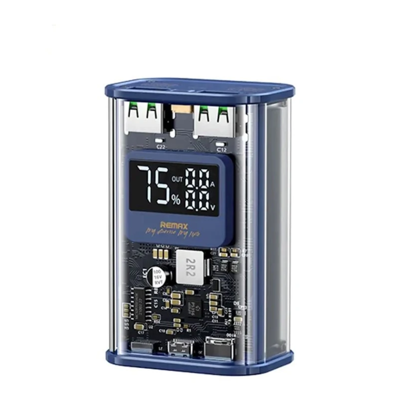 Xarici akkumulyator Remax RPP-570 Blue 10000mAh Xarici akkumulyator Remax RPP-570 Blue 10000mAh