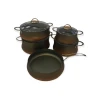 Набор кастрюлей Canali Culip İnduksion, 3 шт 20/24/28 см, алюминий