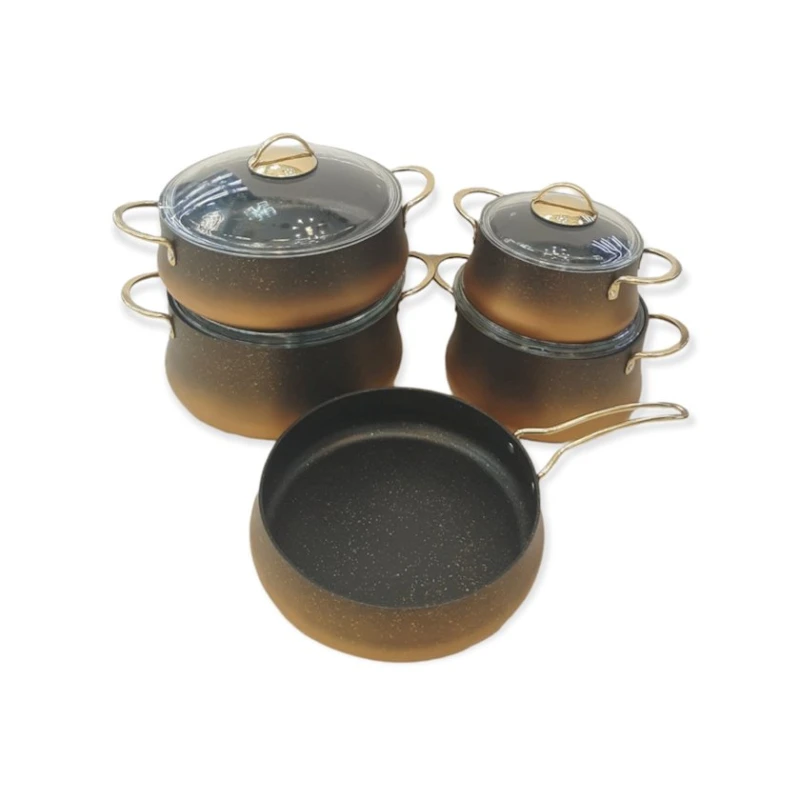 Набор кастрюлей Canali Culip İnduksion, 3 шт 20/24/28 см, алюминий Набор кастрюлей Canali Culip İnduksion, 3 шт 20/24/28 см, алюминий