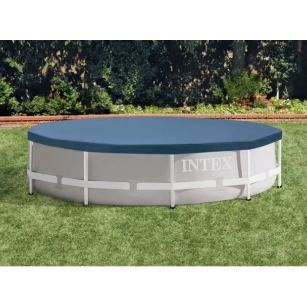 Тент для каркасного бассейна İntex X28225588030, 3.05 м, синий Тент для каркасного бассейна İntex X28225588030, 3.05 м, синий