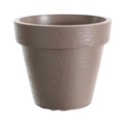 Горшок Di Martino V40G напольный, серый, 28 л