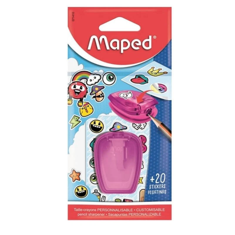 Точилка Maped, с контейнером, товар в ассортименте