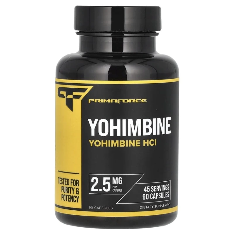 Жиросжигатель PrimaForge Yohimbine HCI, 2.5 мг, 90 капсул Жиросжигатель PrimaForge Yohimbine HCI, 2.5 мг, 90 капсул