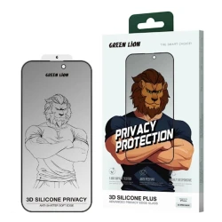 Защитное стекло Green Lion GN3DSIL16PMBK для Apple iPhone 16 Pro Max