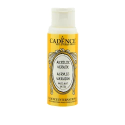 Лак Cadence Water Based Acrylic Varnish акриловый полуматовый, 70 мл