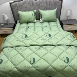 Комплект TRC-000-021 матрас 180x200 см, одеяло 195x215 см, подушка 50x70 см, бамбук/синтепон, зеленый