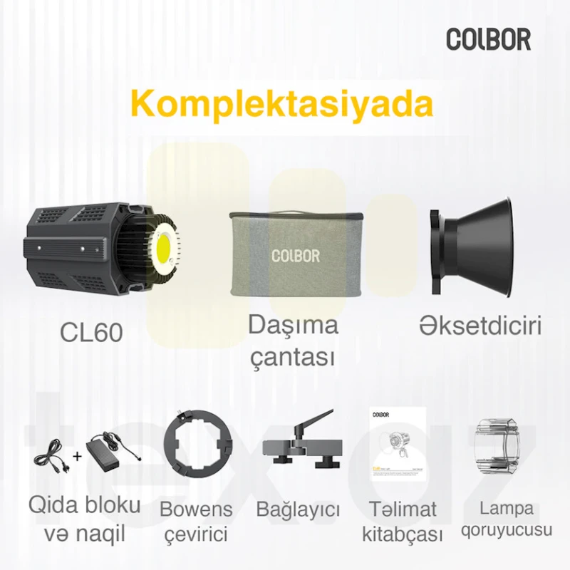 Светодиодный видеосвет Colbor CL60 Bi-color