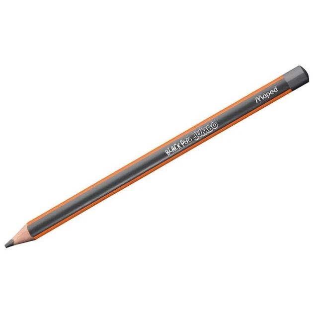 Qrafit karandaş Maped Color Peps Jumbo Pencil HB Qrafit karandaş Maped Color Peps Jumbo Pencil HB