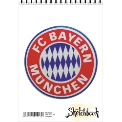 Блокнот Sketchbook FC Bayern Munchen, A5, 30 листов