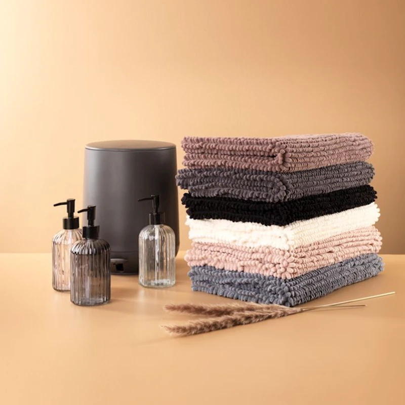 Коврик для ванной JYSK Fagersta 50x80 см, полиэстер, Dusty blue Коврик для ванной JYSK Fagersta 50x80 см, полиэстер, Dusty blue