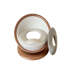 Горшок детский PRUM_6209 белый/коричневый Горшок детский PRUM_6209 белый/коричневый